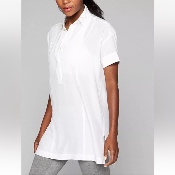 Athleta Silk Popover Tunic Top - Picture 8 of 8